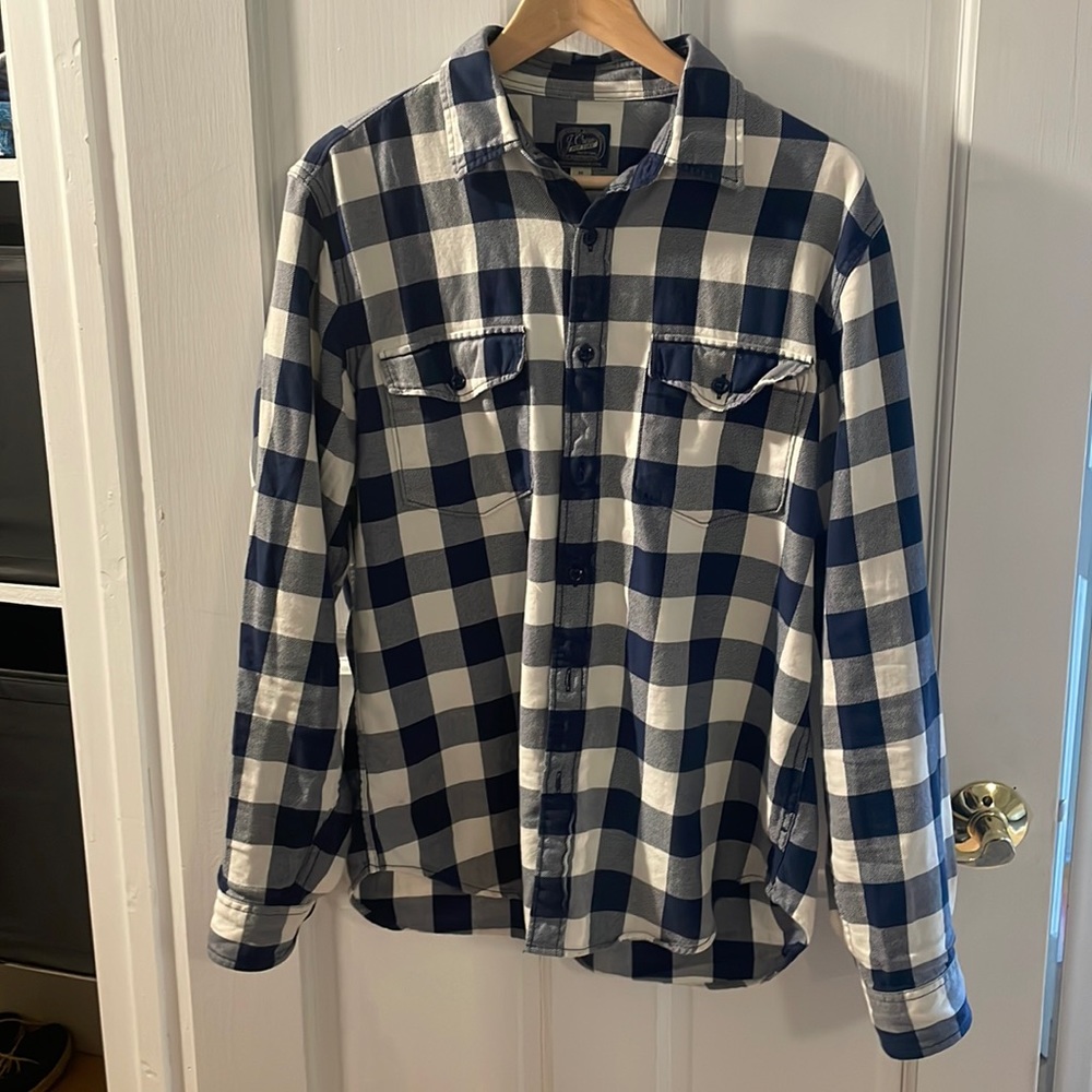 J.Crew Plaid Button Down Size Medium